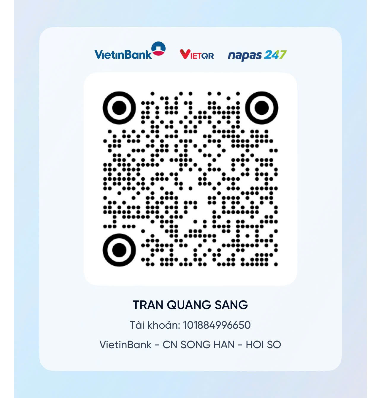 Mã QR VietinBank