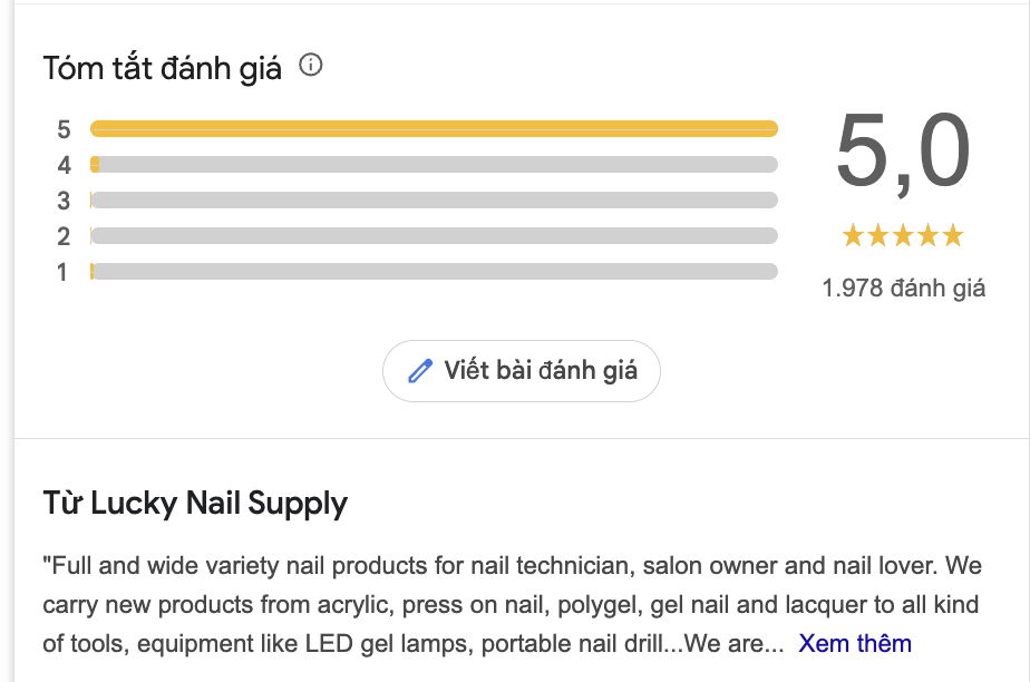 marketing cho tiệm nails